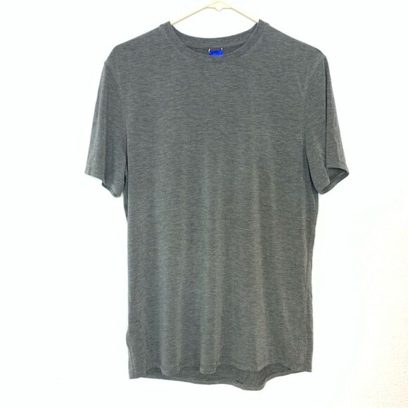 Kit & Ace Men's Gray Crew Neck T-Shirt Acrylic Rayon Blend Size Small - Picture 1 of 6